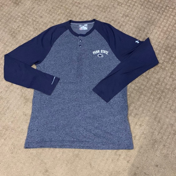 NWOT Penn State Under Armour Trademarked Henley Size Small Unisex - Picture 1 of 4